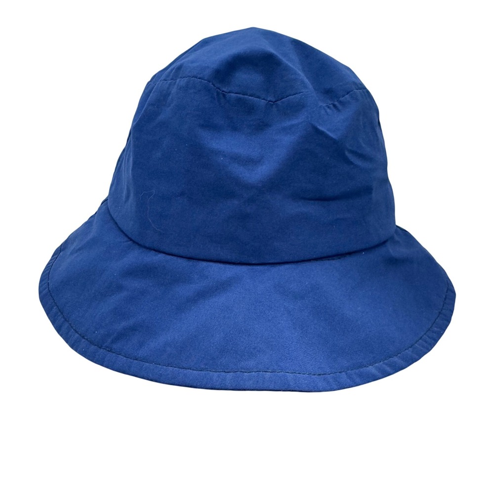 Vintage Forester's Mens Bucket‎ Hat Large Blue Cotton Blend Outdoor Sun Hat